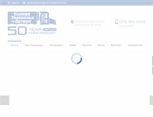 Tablet Screenshot of carrierdetroit.com